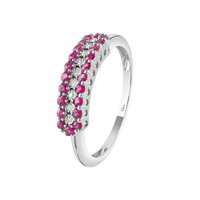 Anello Bliss Donna in Oro bianco Rubino 0.44 Ct 20086568 - 20086568